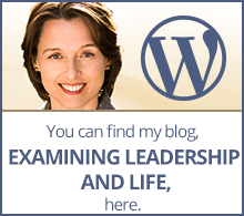 You can find my blog, Examining Leadership and Life, here: